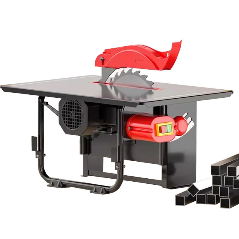 

8 Inch Brushless Woodworking Table Saw Household Chainsaw Multifunctional Cutting Machine Aluminum Miter Saw Woodworking Saw