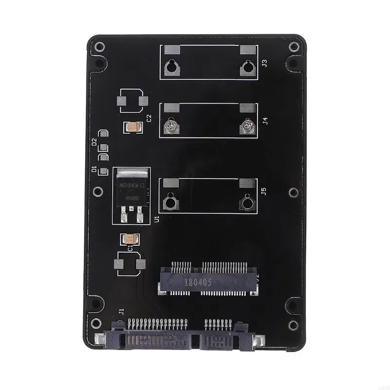 N84B Корпус Адаптер преобразователя черного жесткого диска с толщиной 7 мм.