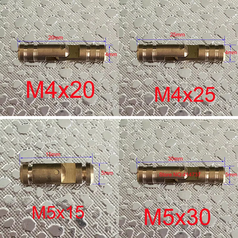 

50 шт./лот Оптовые фурнитурные комплектующие для мебели 4/5 мм Латунные цилиндрические петли для деревянных подарочных и ювелирных шкатулок