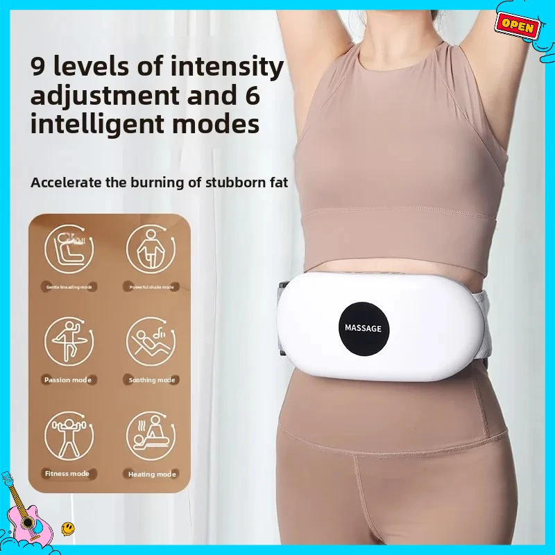 

HOT SALE Household Belly Machine Belt Intelligent Hot Compress Massager Lazy Automatic Abdominal Massager