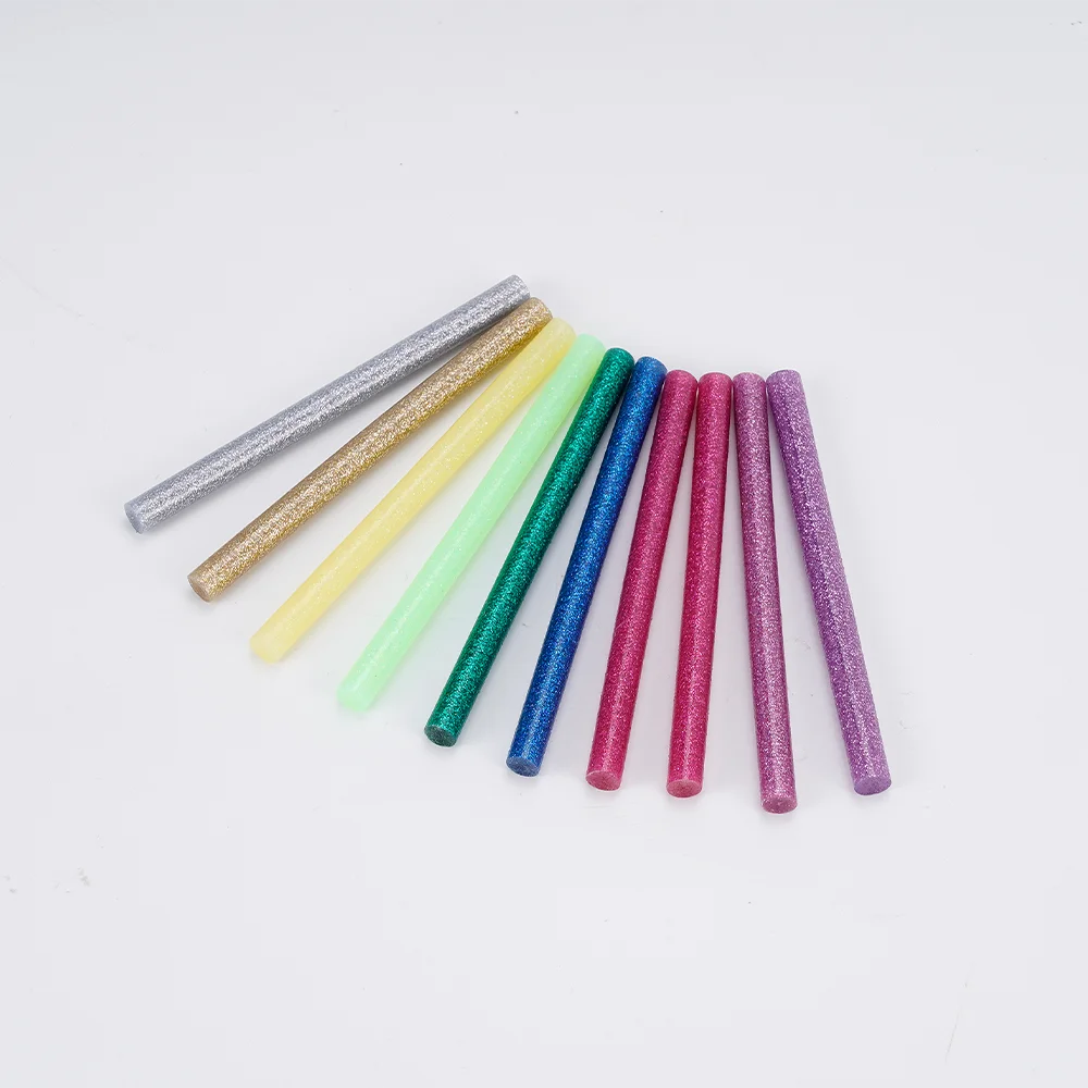 Color Glue Stick 10pcs 11x200mm Hot Melt Glue Stick 11mm Diameter Household DIY Industrial Hot Glue Stick For Repair