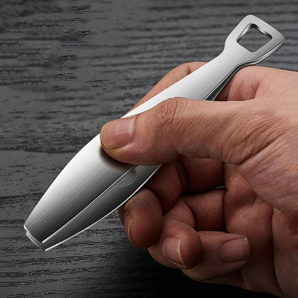 1Pcs High Quality Stainless Steel Precision Tweezer for Cooking Hair Removal Fish Bone Pincer Lightweight Anti Rust Kitchen Tool