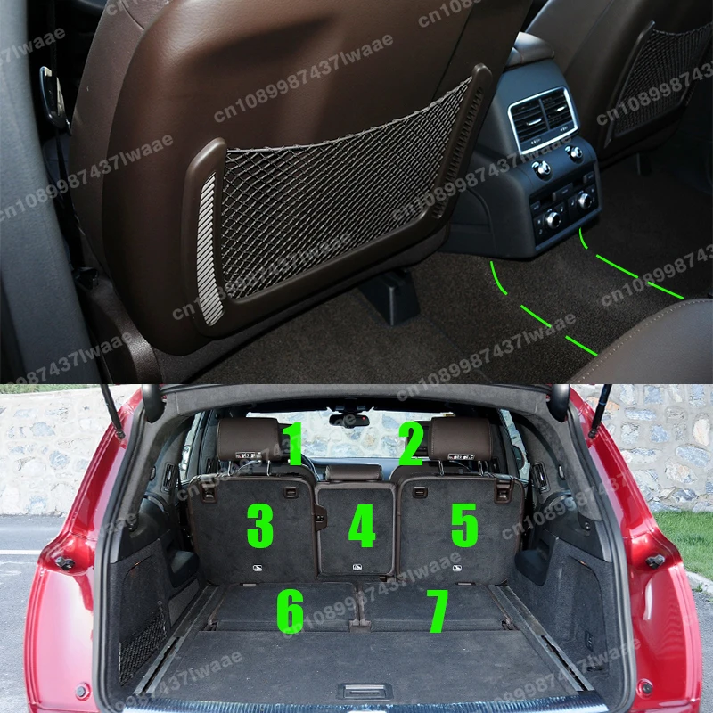 Car floor mats for AUDI Q7 (7 Seats) 2006 2007 2008 2009 2010 2011 2012 2013 2014 2015 Custom foot Pads interior accessories