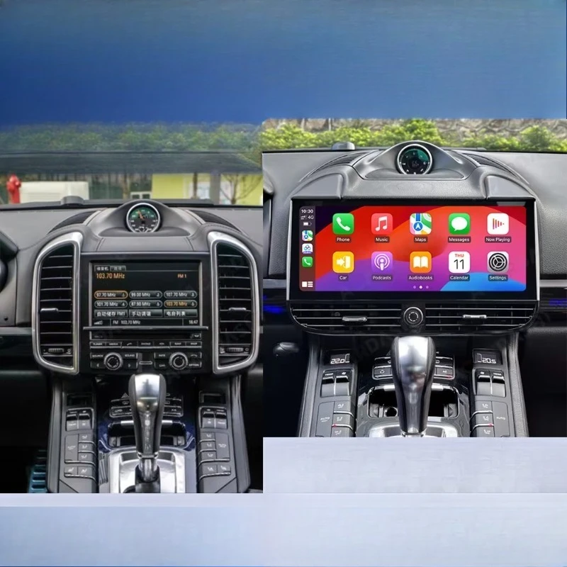 New Upgrade 12.3 Inch LHD Android Radio CarPlay  Navigation Screen Multimedia Head Unit for 958 2010-2016
