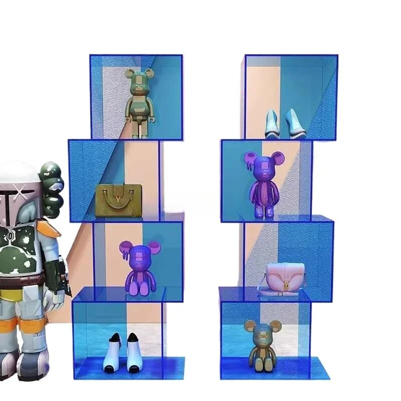 Shopping mall acrylic display stand display cabinet household decoration acrylic display cabinet