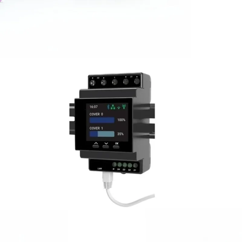 FOR Shelly Pro Dual Cover/Shutter PM Wifi Professional DIN Rail Smart Shutter Controller With Power Metering Capabilities 16A
