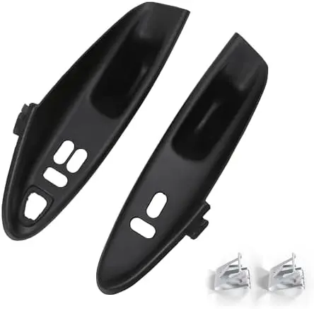 

ECOTRIC Interior Door Switch Bezel for 1994-2004 Mustang 2-Door Coupe – F7ZZ14527BA & F7ZZ14528BA Replacement Pair