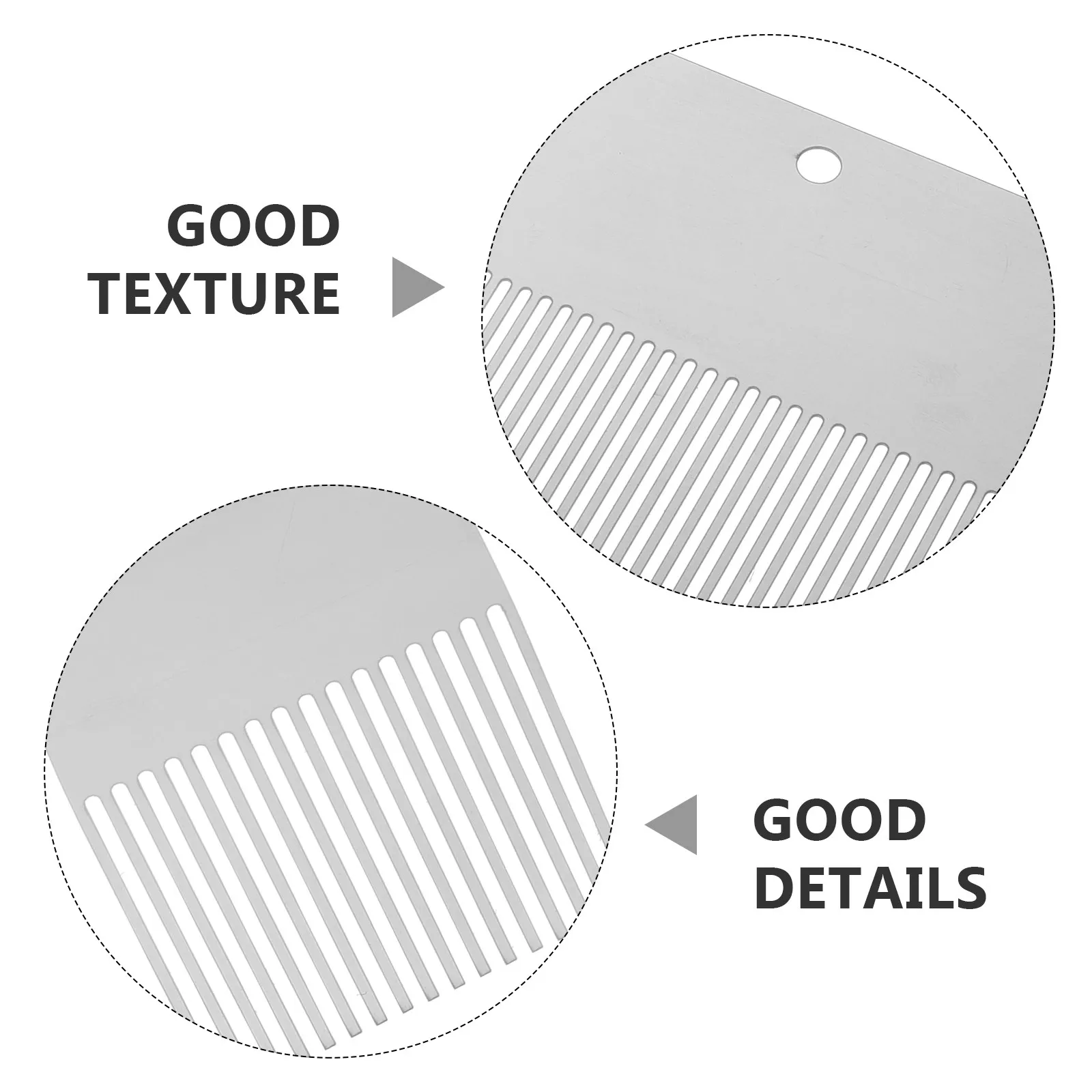4Pcs Precision Wall Graining Brush Stainless Steel Texture Comb for Straight-Line Textured Painting Drywall Plaster Home Decor