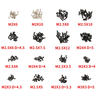 320Pcs M2 M2.5 M3 Laptop Screws Computer Notebook Screws Assemble Fastening Flat Head Repair Tool for IBM Dell Lenovo Samsung