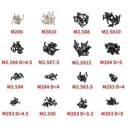 320Pcs M2 M2.5 M3 Laptop Screws Computer Notebook Screws Assemble Fastening Flat Head Repair Tool for IBM Dell Lenovo Samsung