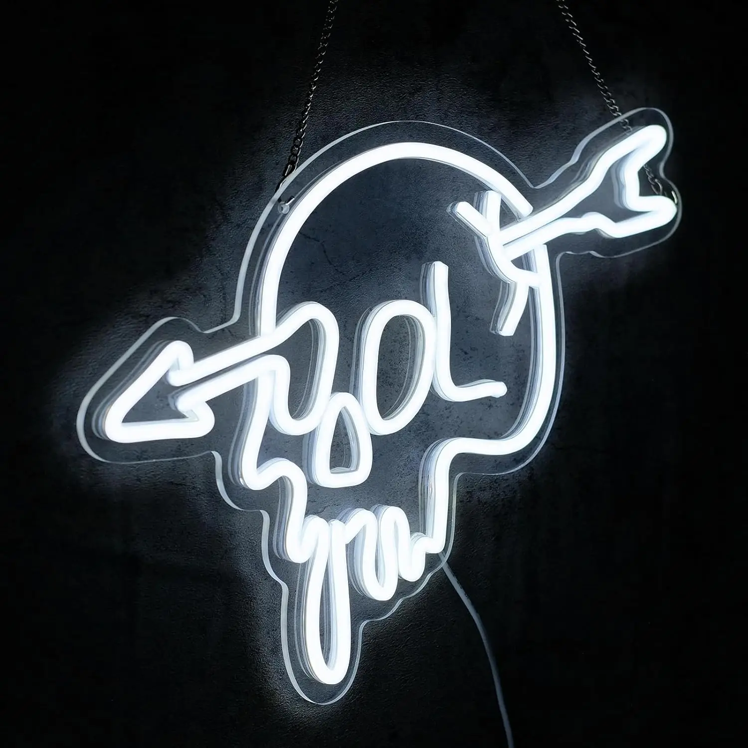 Skull Neon Sign Neon Light For Room Neon Signs For Wall Decor LED Sign For Room Bedroom Bar Halloween Decor Home Party