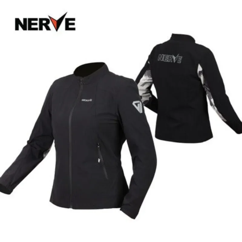 NERVE Motorcycle Jacket for Woman Summer Mesh Breathable Quick-drying Jacket Terylene Anti-fall Motorcycle Pants Outdoor Sports