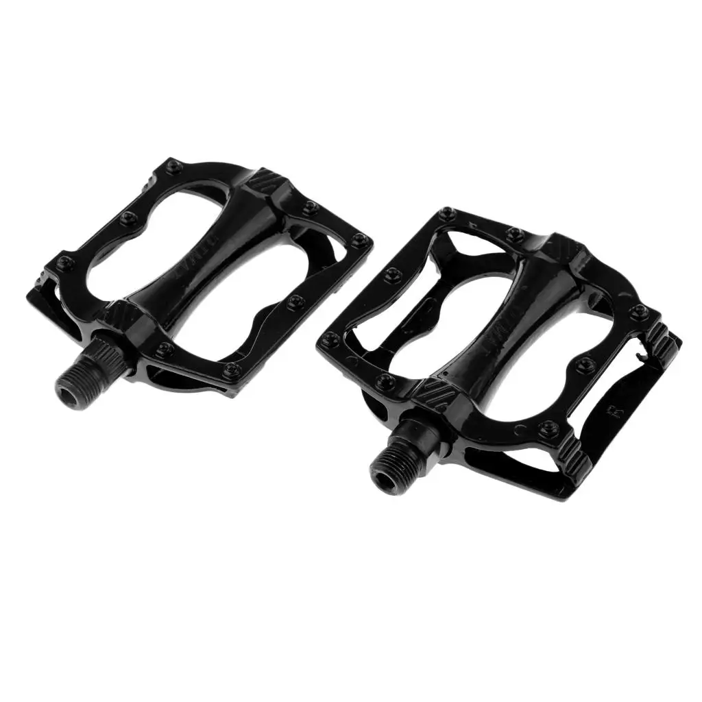 Sealed Bearing Aluminum Bike Pedals Lightweight 9/16 Flat Platform Non Slip for MTB Cycling Accessories