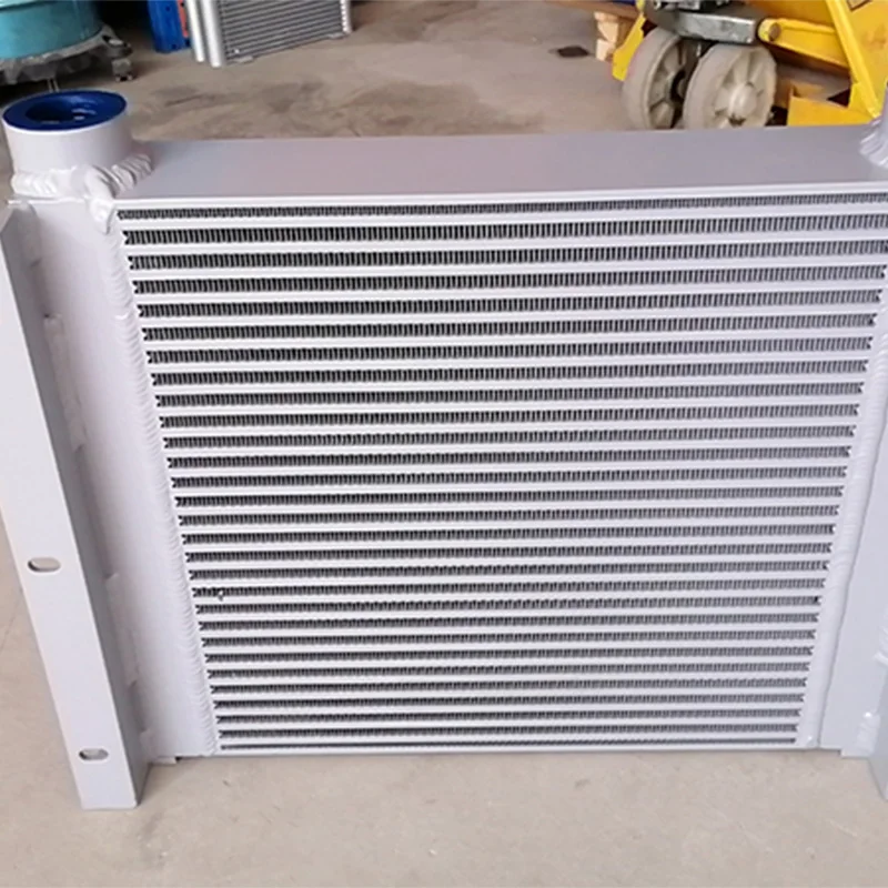 OEM Plate Fin Heat Exchanger Radiator Brazed Water Screw air Compressor Dryer Hydraulic Motorcycle Oil Cooler