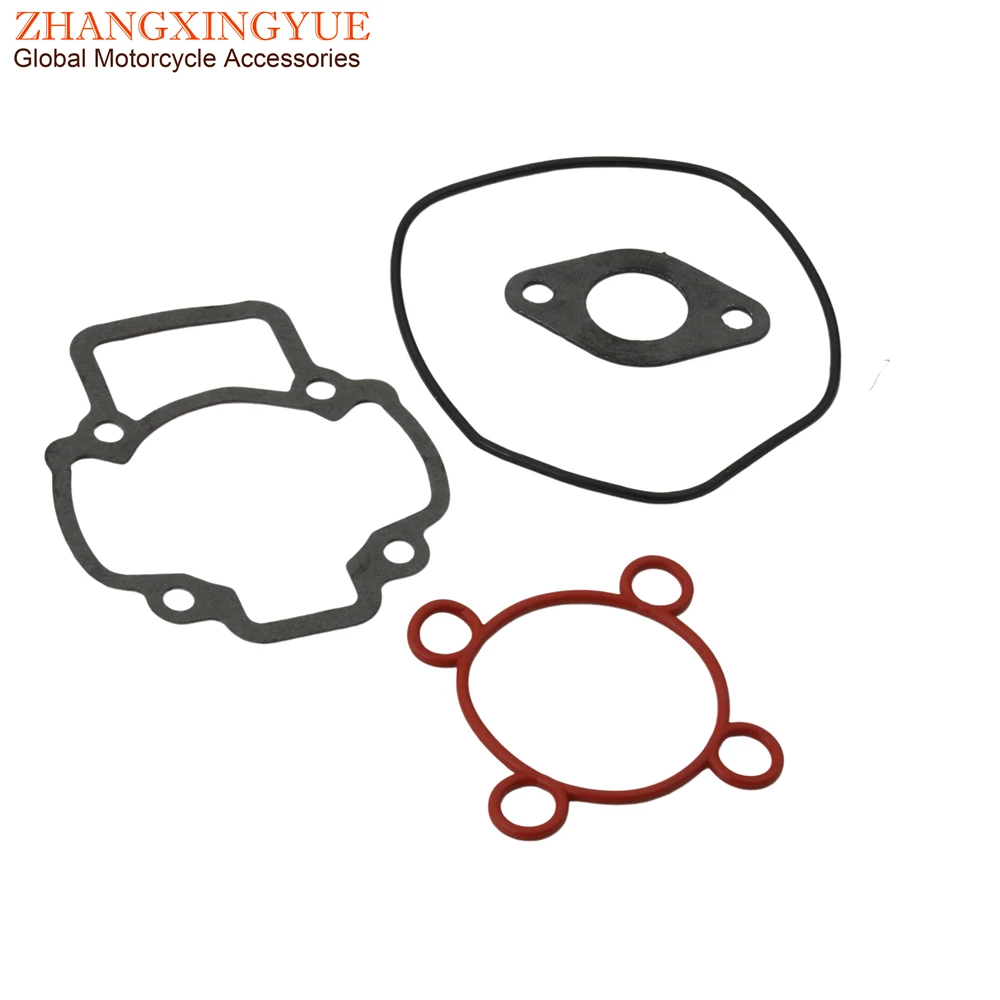 Scooter Cylinder Gasket Set For Piaggio Nrg Power Dd 50 Mc3 Purejet Zip Sp 50cc 100689070 2T Engine Parts