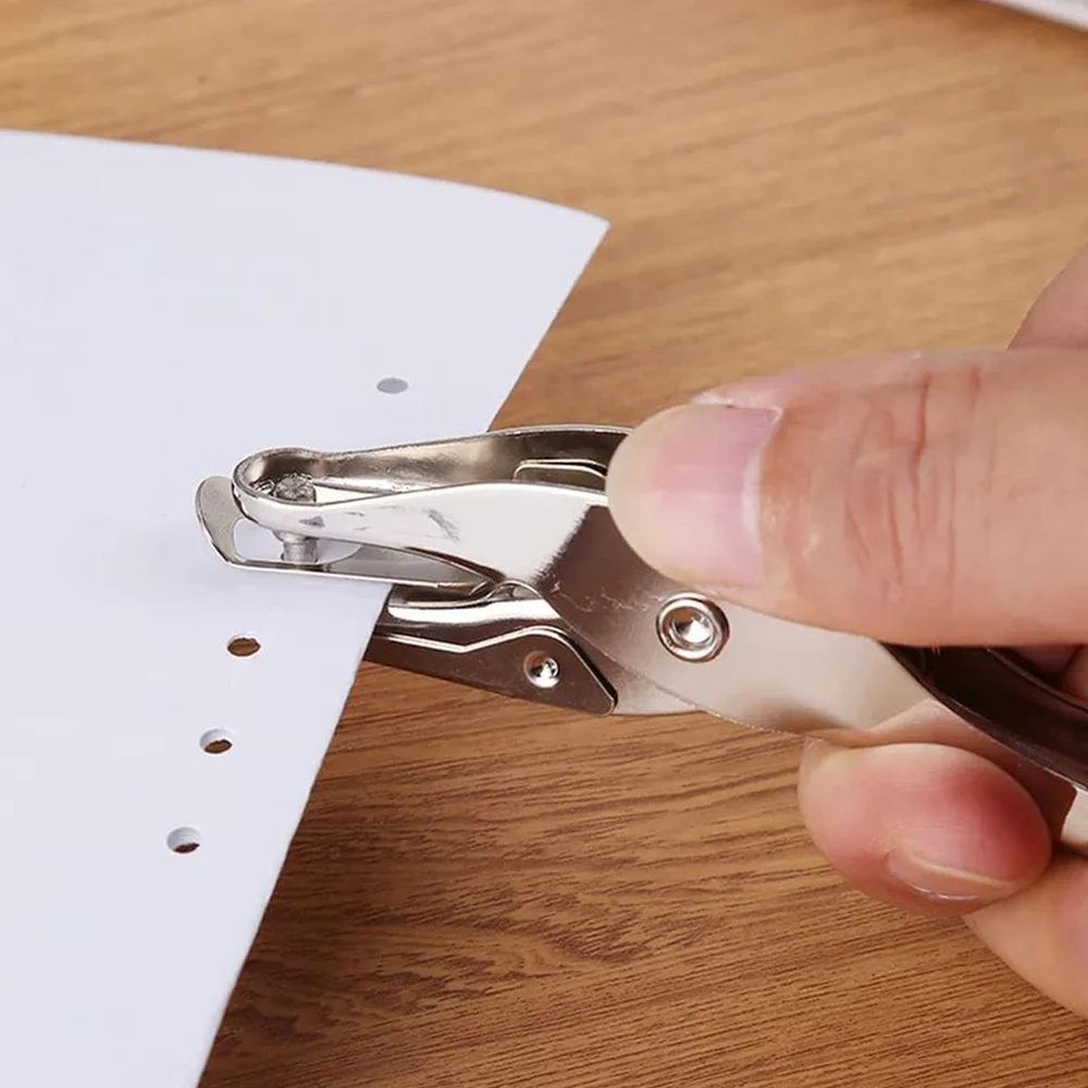 ثقب واحد الناخس المعادن 3 مللي متر/6 مللي متر المسام القطر لكمة كماشة ورق اليد سكرابوكينغ اللكمات ل سكرابوكينغ أداة مكتب المنزل