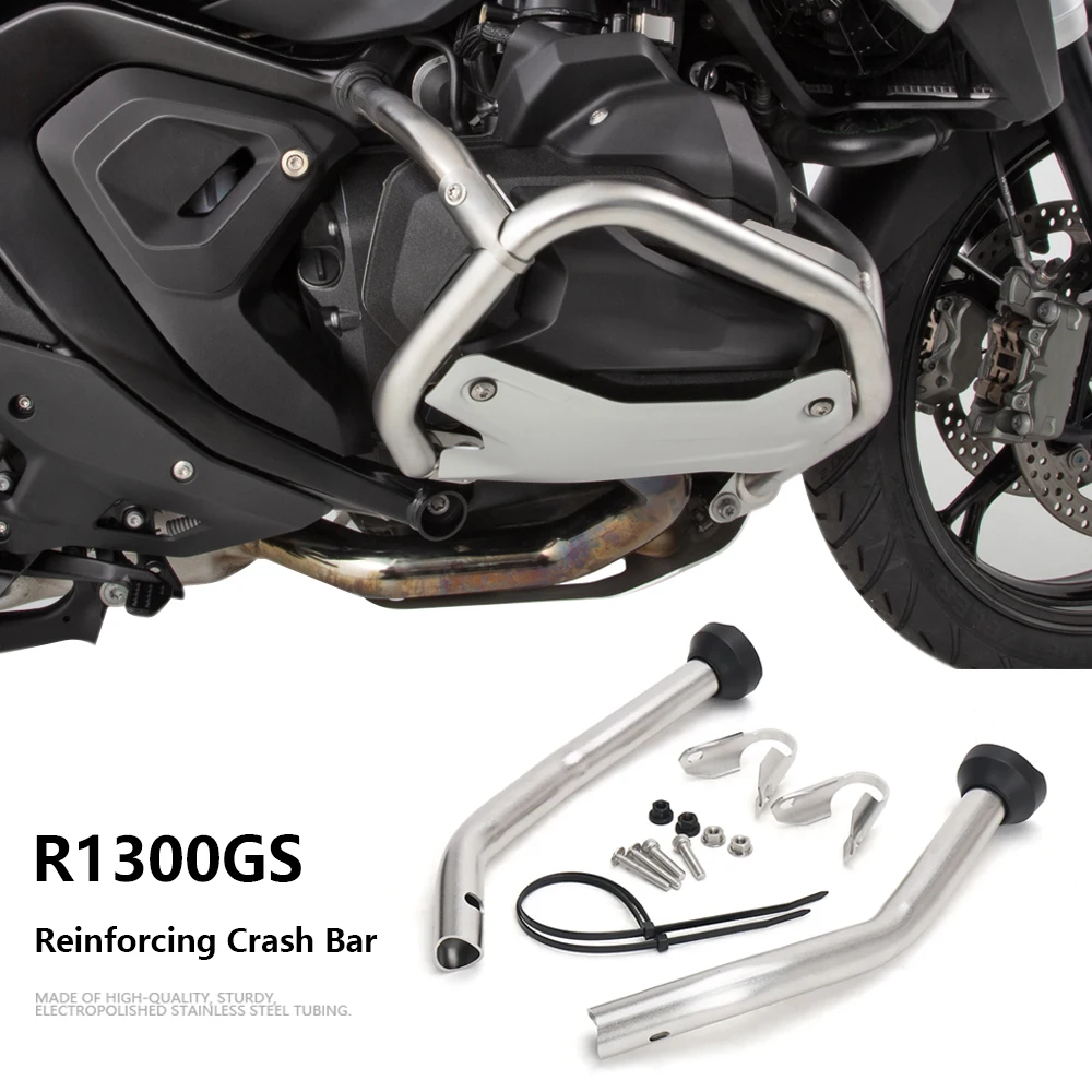 For BMW R1300GS GS1300 R 1300 GS 2023- Motorcycle Engine Crash Bar Reinforcing Strut Crash Bar Protect Original Cylinder Guard