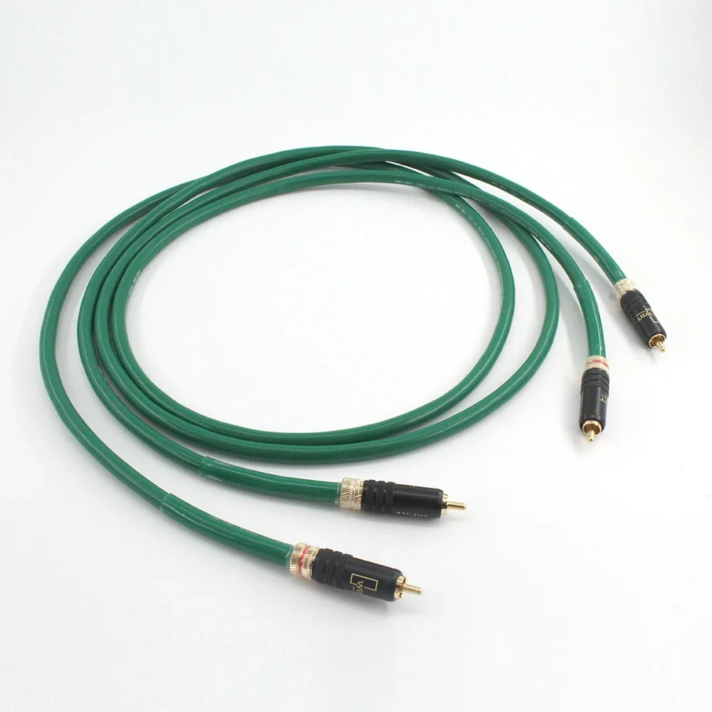 MCINTOSH 2328 99.998% Pure Copper HiFi Audio cable RCA interconnect cable Audiophile WBT 0144 RCA TO RCA Audio Cable