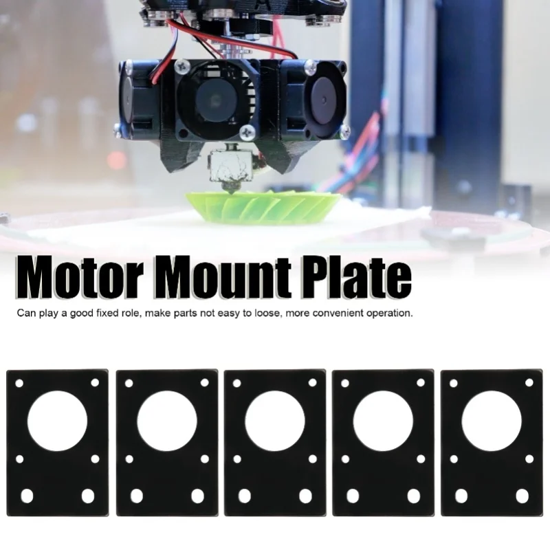 5Pcs 42 Stepper Motor Mounting Plate 3D Printer Fixed Bracket For 2020 2040 Aluminum