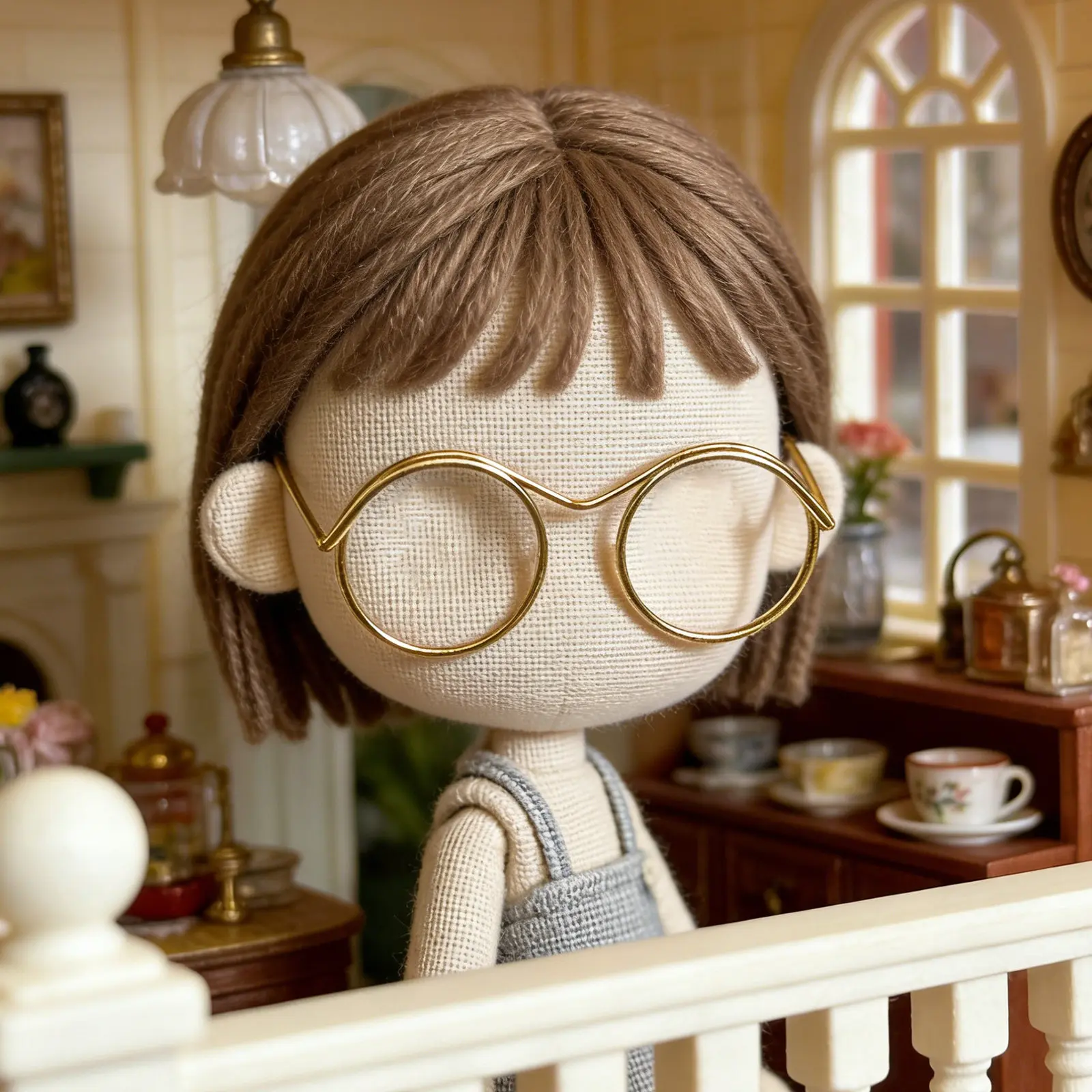 

20 шт. миниатюрных очков с металлической проволочной оправой без рамок, для рукоделия, декоративных элементов, миниатюрные круглые очки для кукольного домика