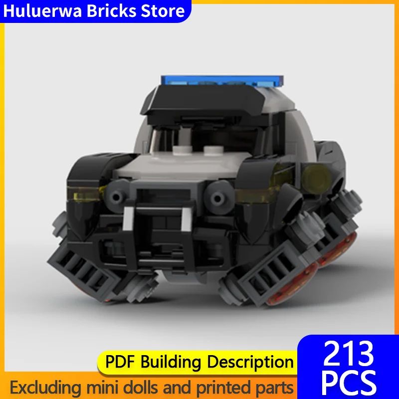 

Popular Movie Model MOC Building Bricks Armored Space Police Interceptor Modular Technology Gifts Holiday Assemble Children Toys