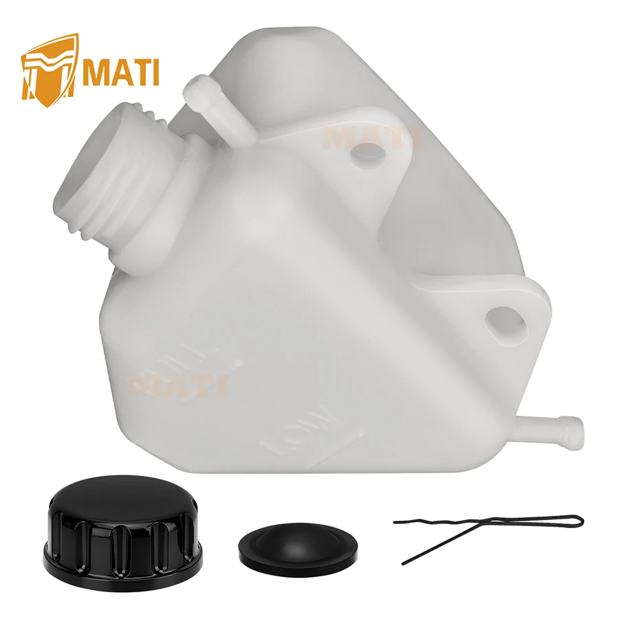 カワサキ-klx250s-2006-2007-oem用クーラントリザーバータンク（キャップ付き）--43078-0001-11012-1084