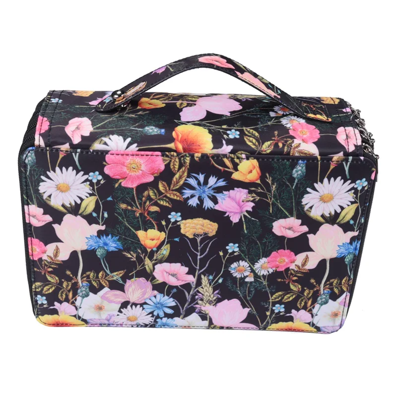 

Practical-250 Slots Colored Pencil Case Organizer With Zipper Large Capacity Pen Holder Bag For Student Or Artist