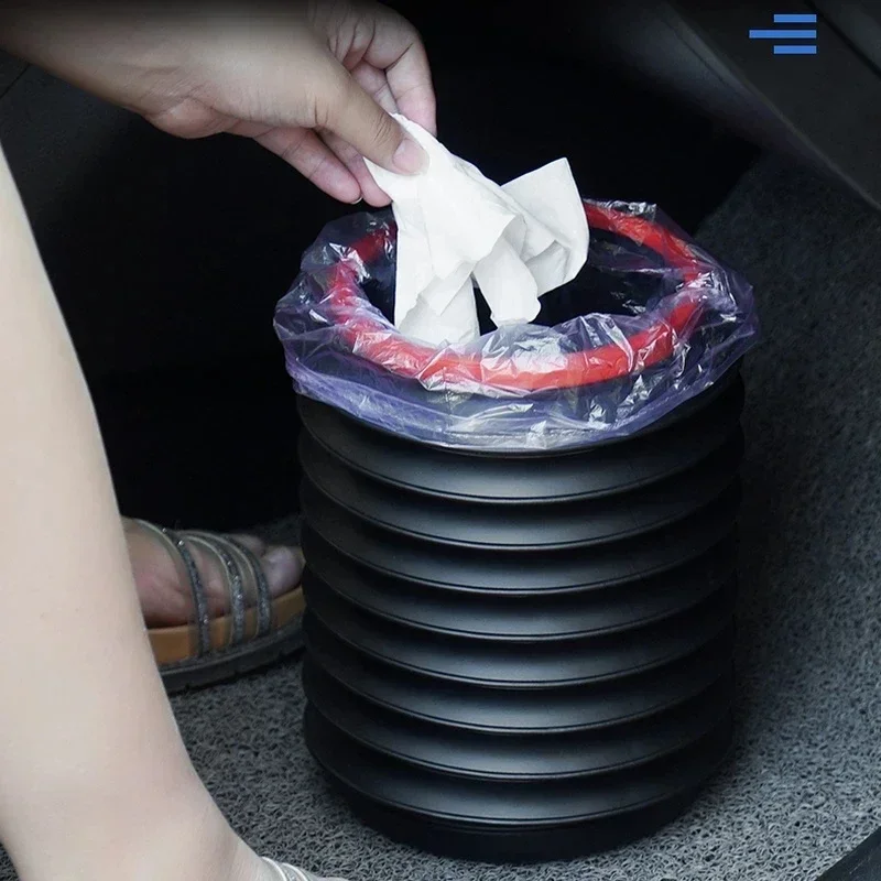 Tragbarer Auto Mülleimer faltbar Outdoor Angel Eimer Mülleimer 4l Mini Multifunktions tragbarer