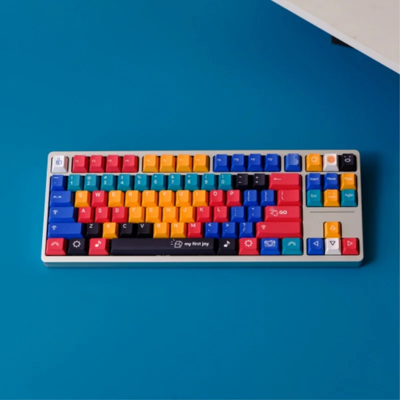 

150-клавишная игрушечная колпачок Cherry Profile PBT, сублимированные персонализированные колпачки для клавиш Cherry MX Switch, игровая механическая клавиатура