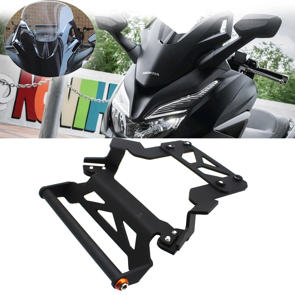 

Motorcycle Fit For HONDA Forza350 NSS350 Forza NSS 350 2021 2022 2023 Mobile Phone GPS Navigation Bracket Supporter Holder Bar