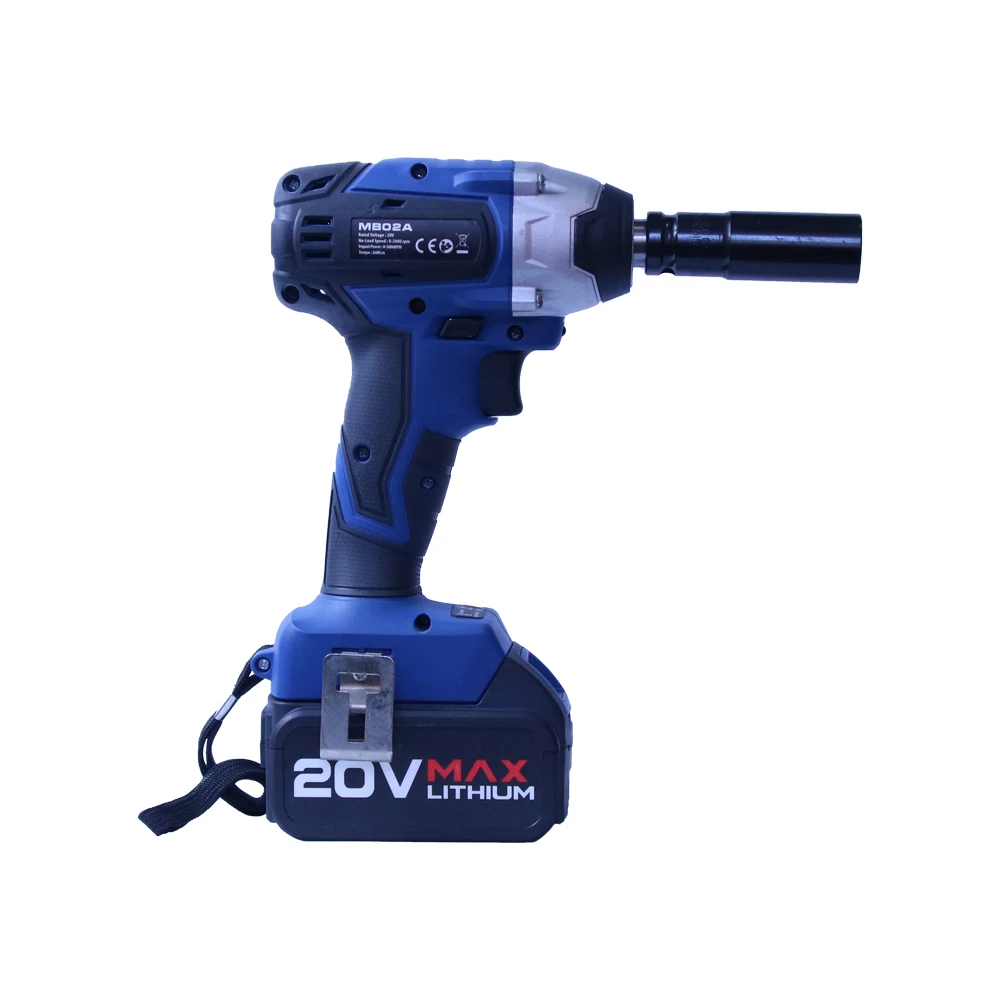 20V 260N,M Electric cordless impact wrench with battery for sale