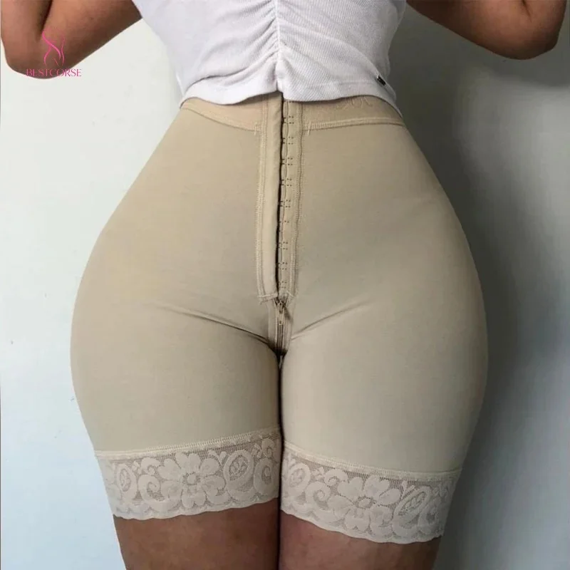 

Bbl Shorts Faja Women Body Shaper High Waist Tummy Control Panties Girdle Shapewear Slimming Underwear Tight Abdomen Corset