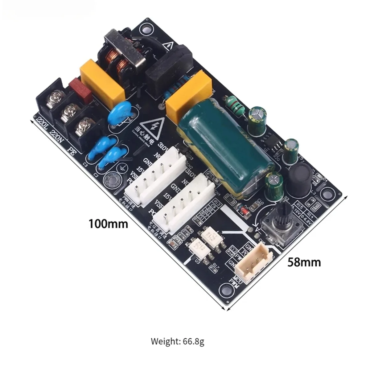 

AB01 PWM DC Motor Drive Board 5-Wire DC Motor Stepless Speed Regulation Fan Motor Drive Board Suitable for Air Conditioning