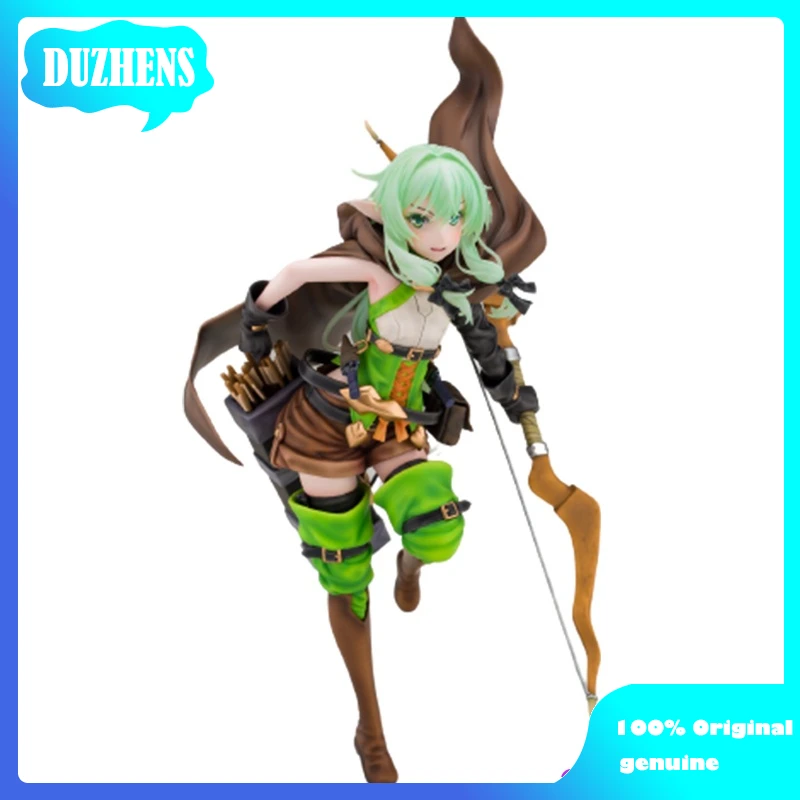 100% Original:Anime Goblin Slayer High Elf Archer 29cm PVC Action Figure Anime Figure Model Toys Figure Collection Doll Gift