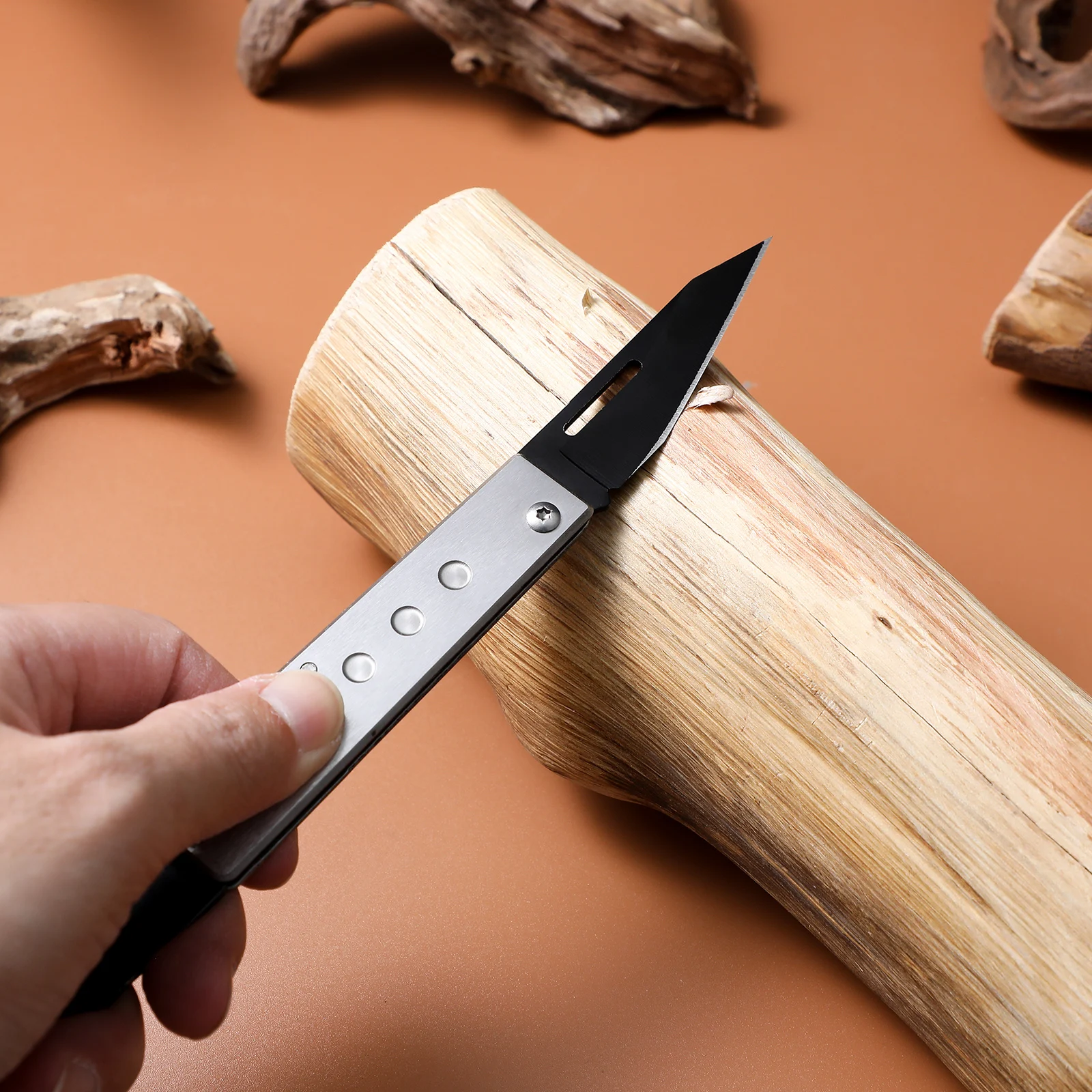 

Premium Stainless Steel Bark Removal Tool Hand Forged Welded Gardening Scarping Tool Comfortable Grip Fruit Tree Bark Cutter