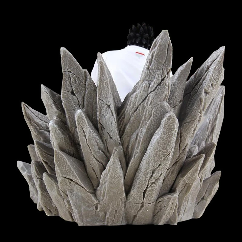 18 cm Naruto Anime Uchiha Sasuke Fluchensiegel PVC Modell Statue Sammlung Actionfigur sitzende Dekoration Ornamente Spielzeug Geschenk