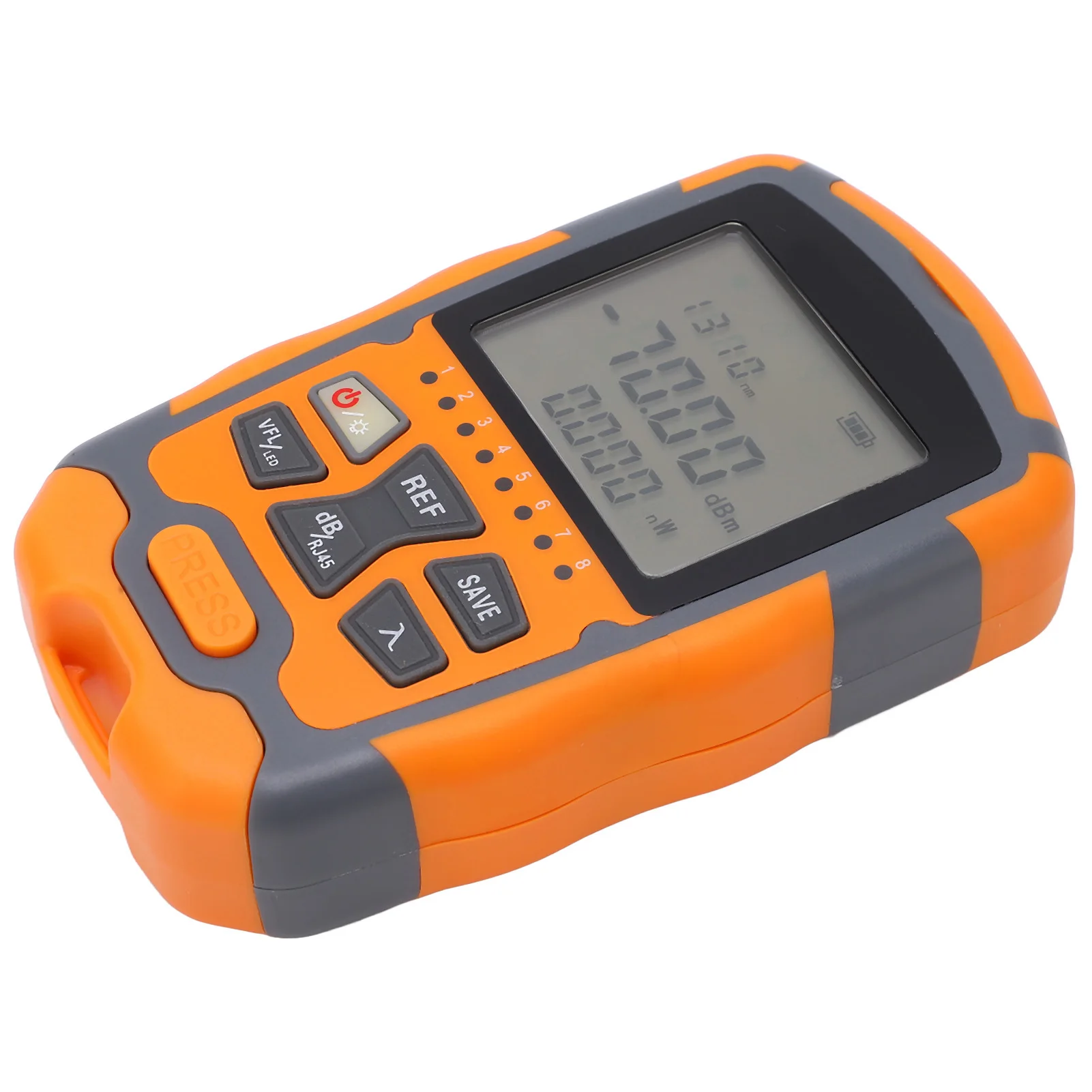 

Ручной измеритель оптической мощности Многофункциональный тестер оптоволоконного кабеля со светодиодной подсветкой