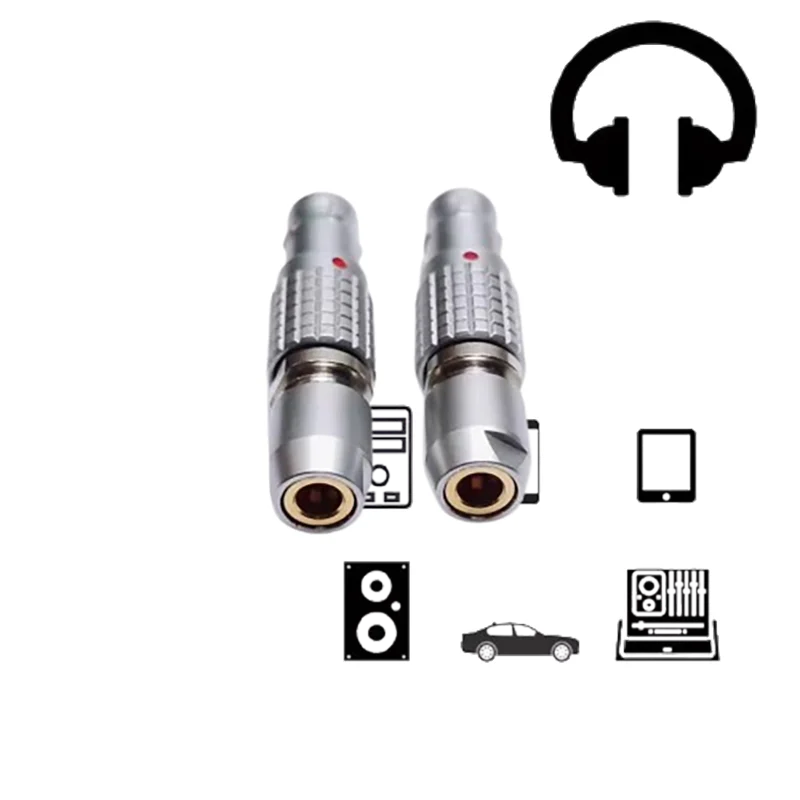 

Premium Universal Zinc Alloy Gold-Plated Connector Conversion Cable for Focal Utopia HD800 EDITION 8EX MMCX 0.78 2.5 3.5mm Audio