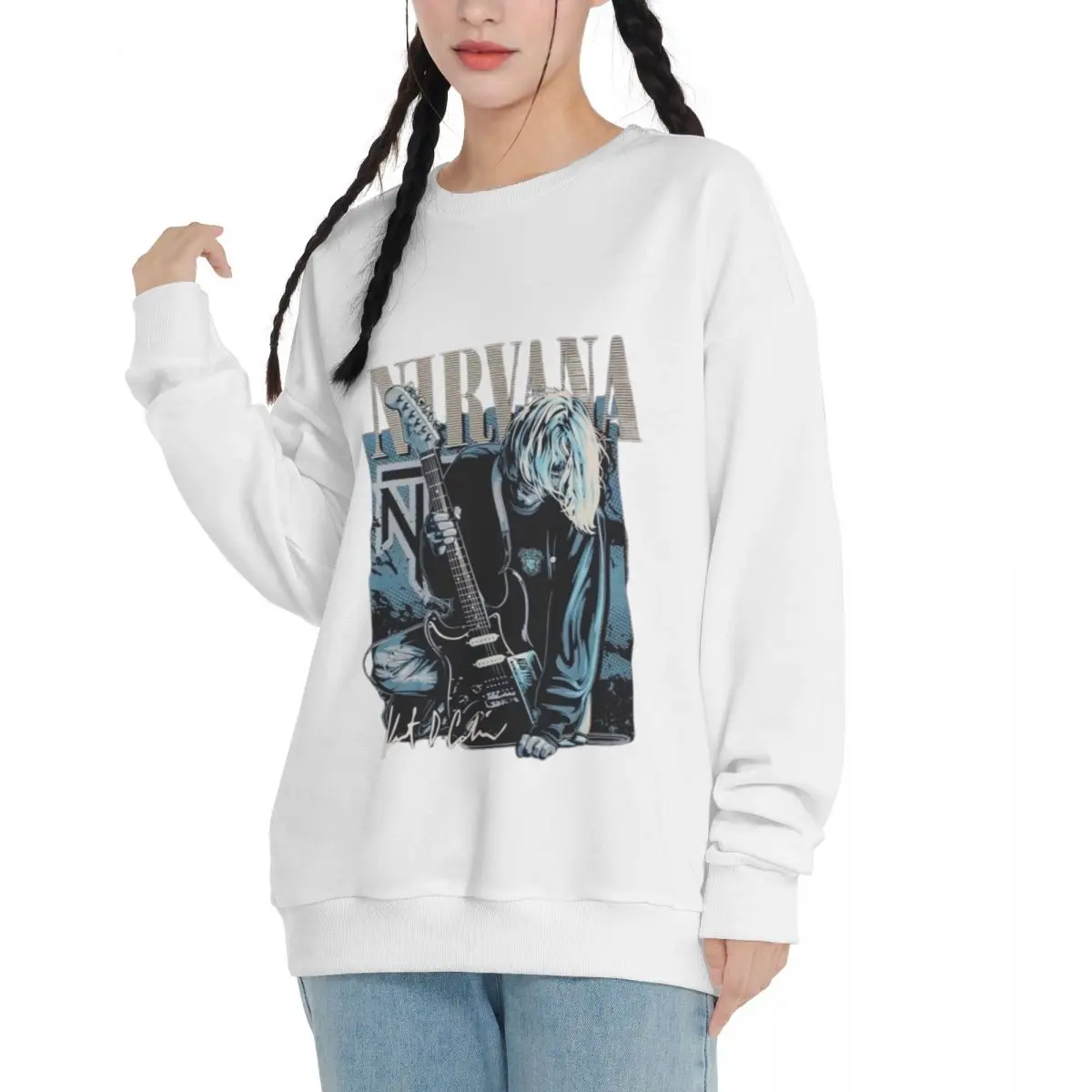 Like-NIRVANA Luxury Design Hoodie Men's Cotton Casual Vintage Streetwear Tops Sets