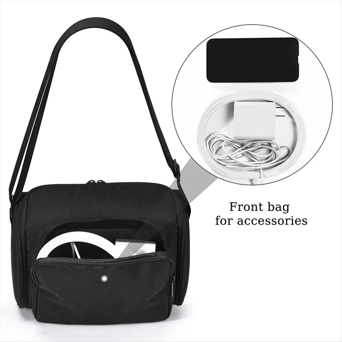 Promotion  Move 2 2023/Move 2020 Carrying Case Shockproof Portable Storage Bag Anti Scratch Zippered Bag with Shoulder