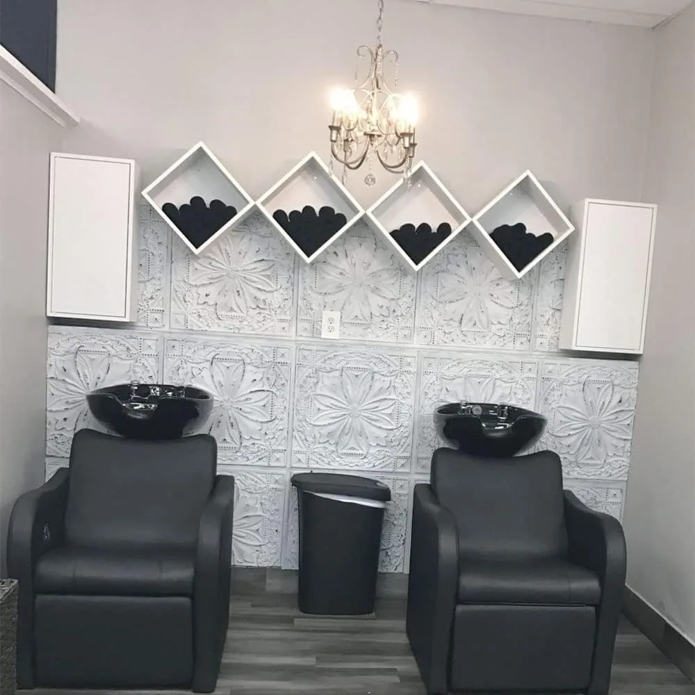 数時間でプレーンから美しいへ DCT10 ミラン PVC 2フィート x 2フィート レイインまたは接着式天井タイル（カバー/40平方フィート）、グラファイトゴールド、10枚入り