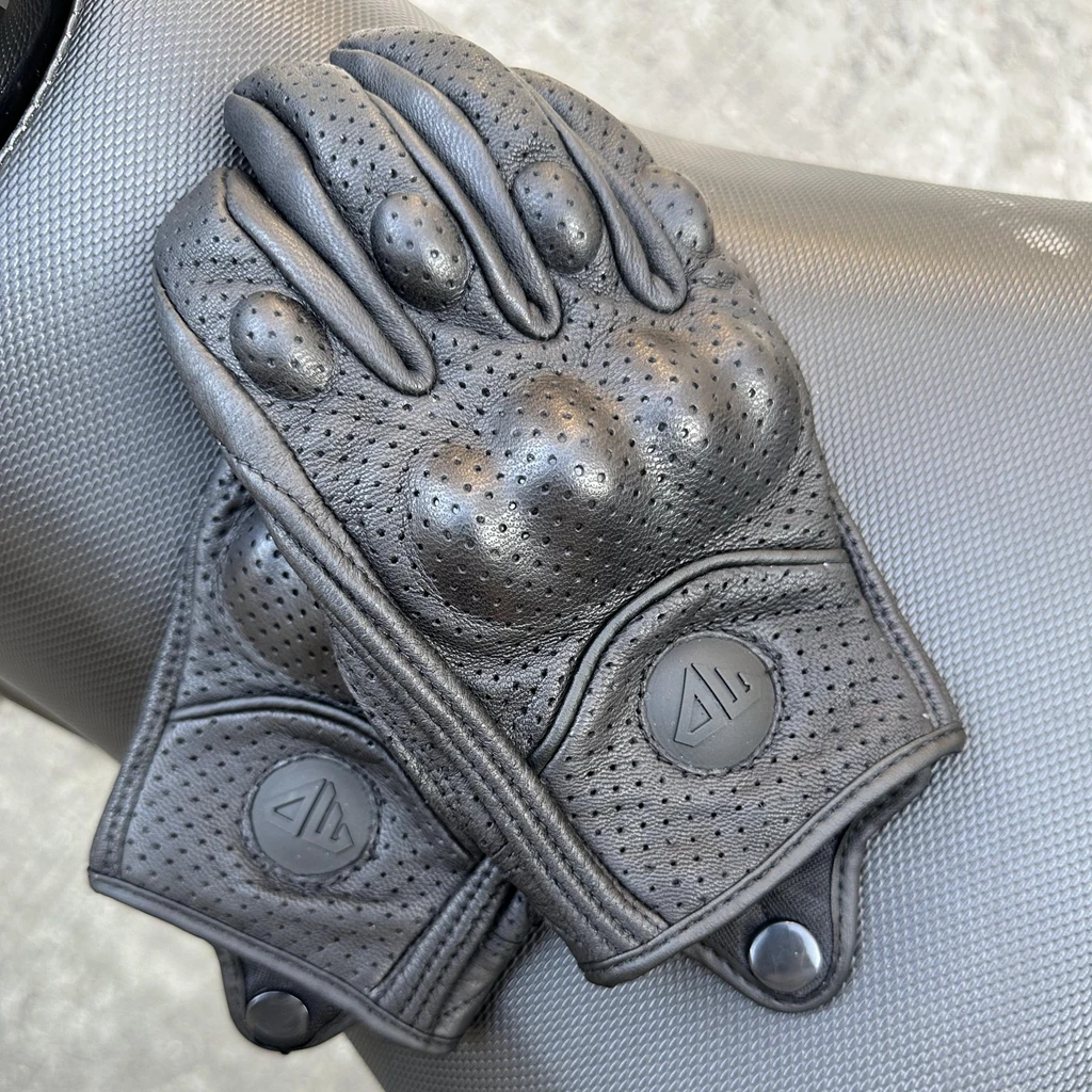 Motorcycle Gloves Men Women Moto Leather Cycling Glove Motorbike ATV Motor S 3XL Bicycle Four Seasons Spring Autumn