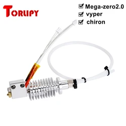 For Anycubic Vyper /chiron / Mega Hotend Kit With PTFE Tube 24V 40W Heater Cartridge Extruder Printing Head 0.4mm 1.75 Filament