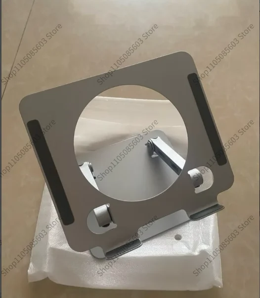 Aluminum Alloy Foldable Tablet Stand with Cooling Fan for IPad Gaming, Adjustable Desktop Holder for Huawei Apple