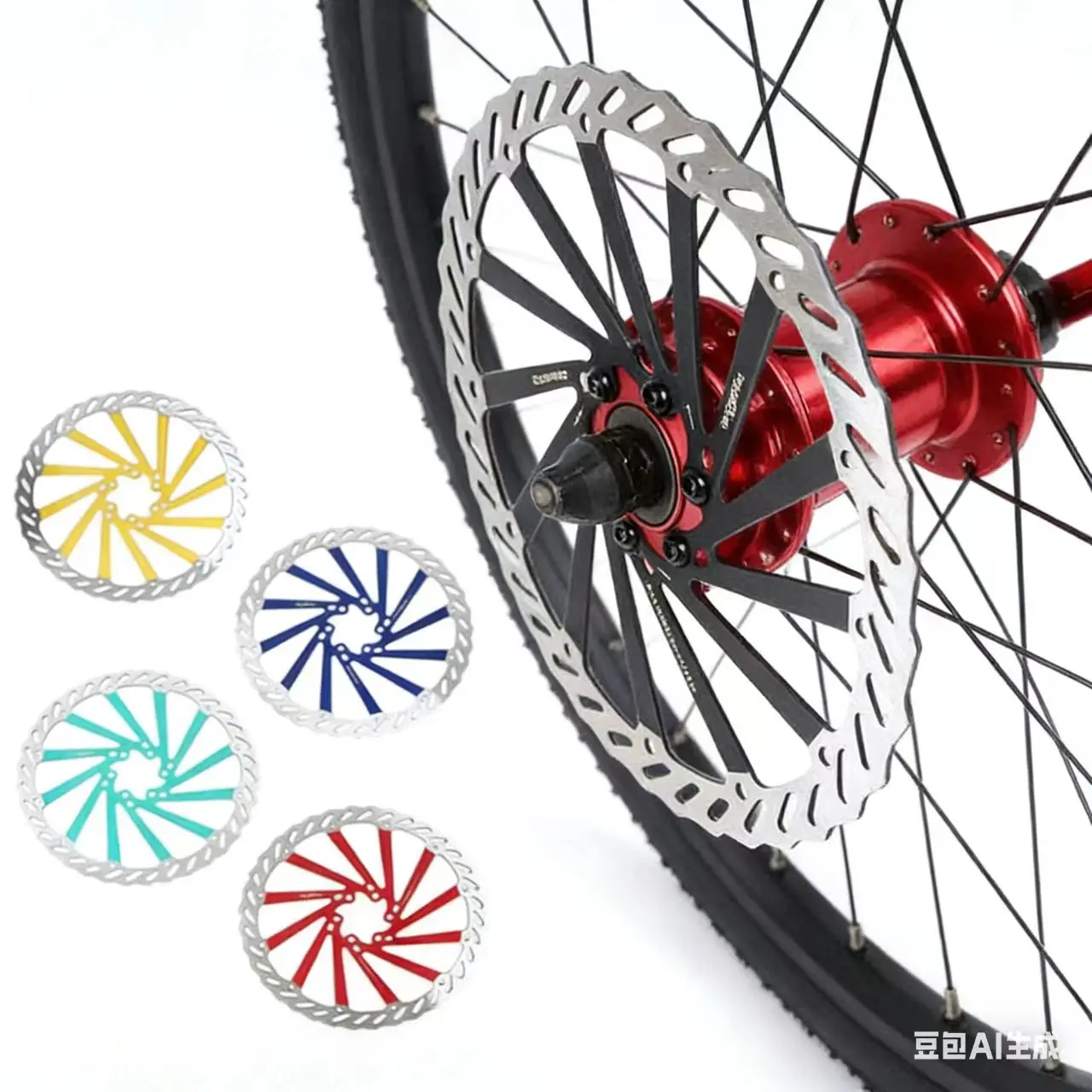 

6 Bolts High Performance Heat Dissipation Hydraulic Disc Brake Rotor for MTB Mountain Bike Road Bicycle Universal Cycling Parts