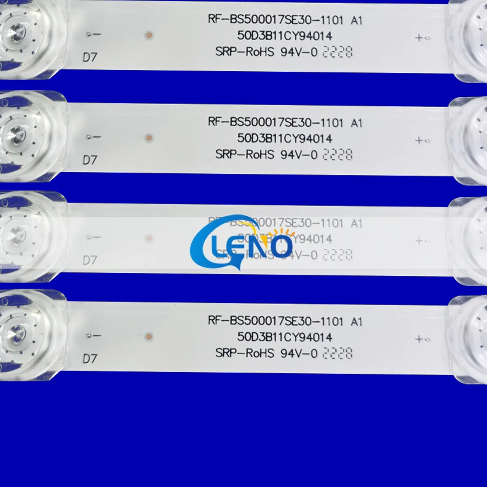 

kit 4pcs LED Backligh Strip For RF-BS500017SE30-1101 A1 50D3B11CY94041