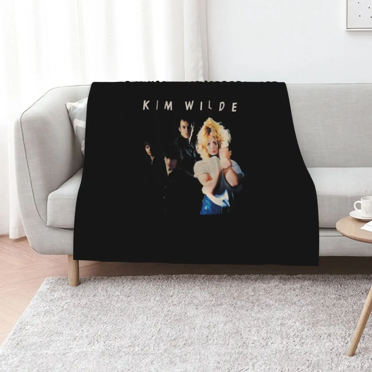 Kim Wilde Energetic Performances Throw Blanket Sofa Throw blankets ands Softest Tourist for babies Cute Blankets