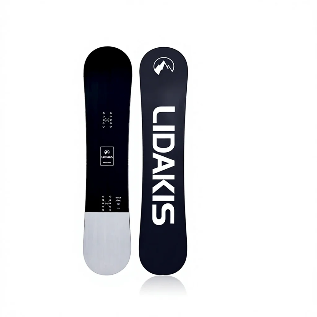 New Model Single Board Color Matching Beginner Basic All-round Skiing Set Custom Adult Freestyle Snowboard