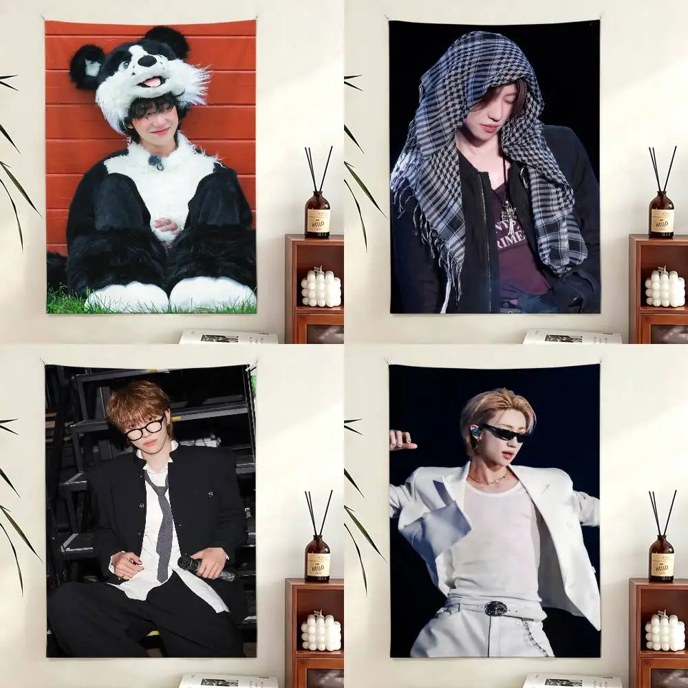 

The8 Xu Minghao Funny Flags for Bedrooms Home Decor Items Outdoor Decors Garage Decoration Flaga