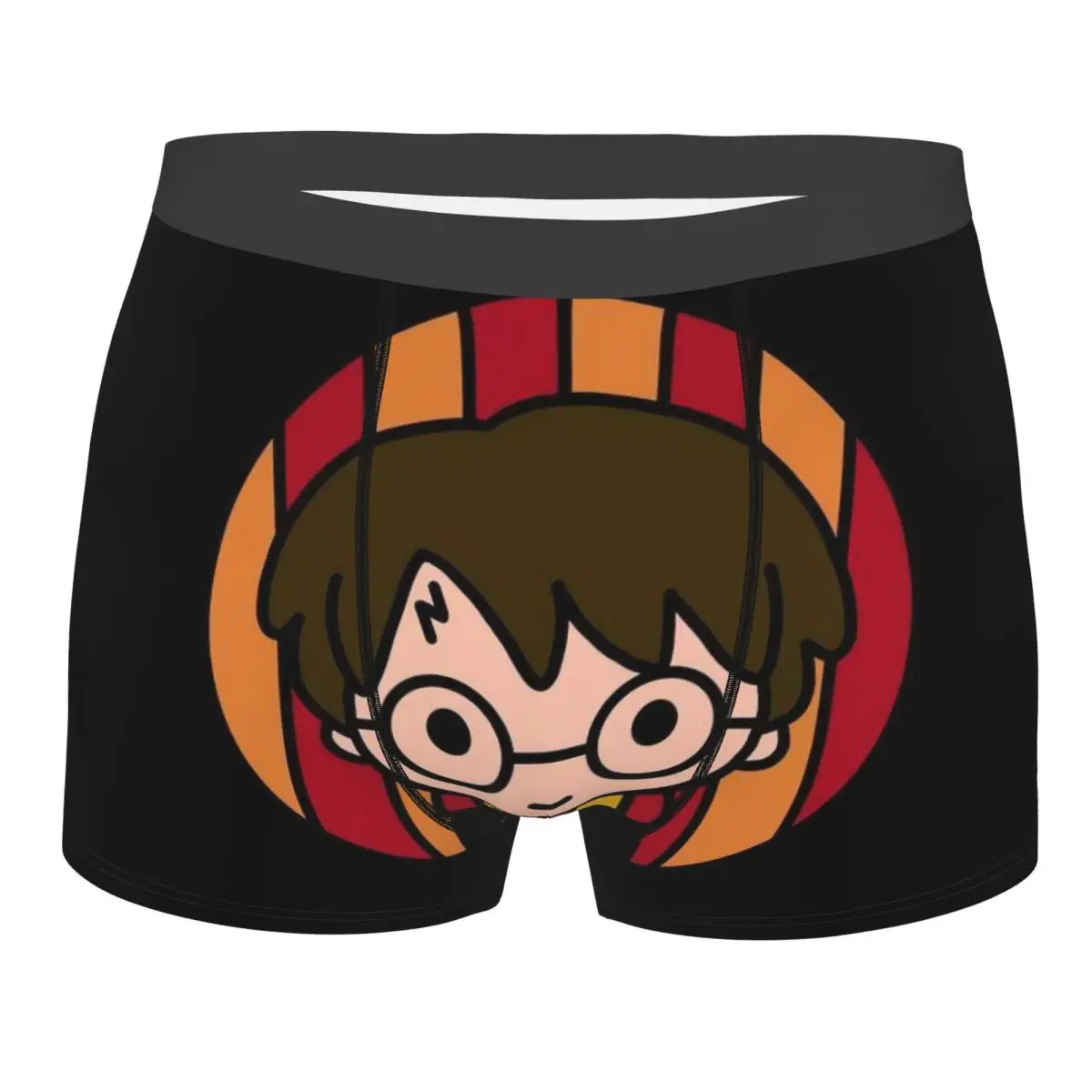 

Мужские сексуальные трусы-боксеры с принтом по мотивам фильмов о приключениях Гарри Поттера, мягкие шорты-боксеры для мужчин